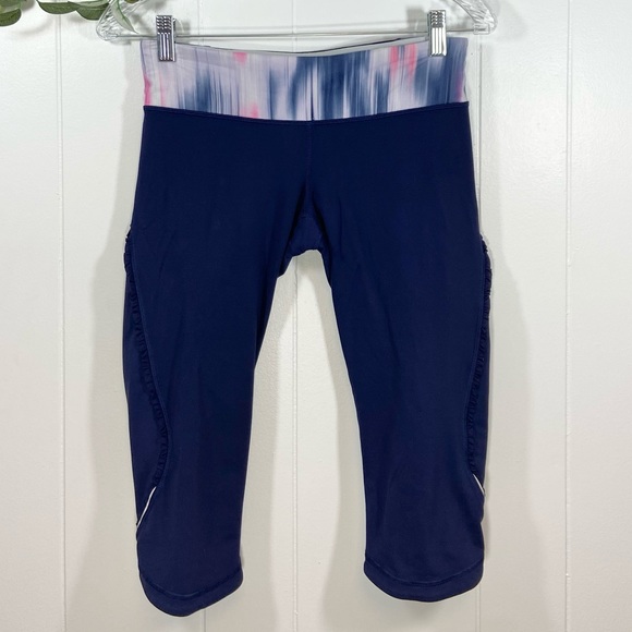Lululemon Run Fast And Free Crop Leggings - Picture 7 of 14
